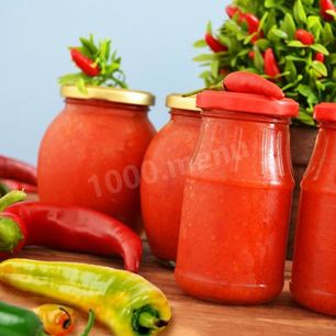 Рецепт Аджики из красного перца без помидор