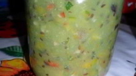 Рецепт аджики из крыжовника на зиму