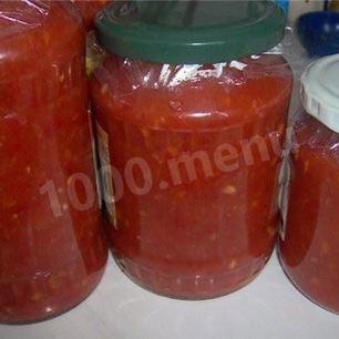 Рецепт Аджики из помидоров и болгарского перца