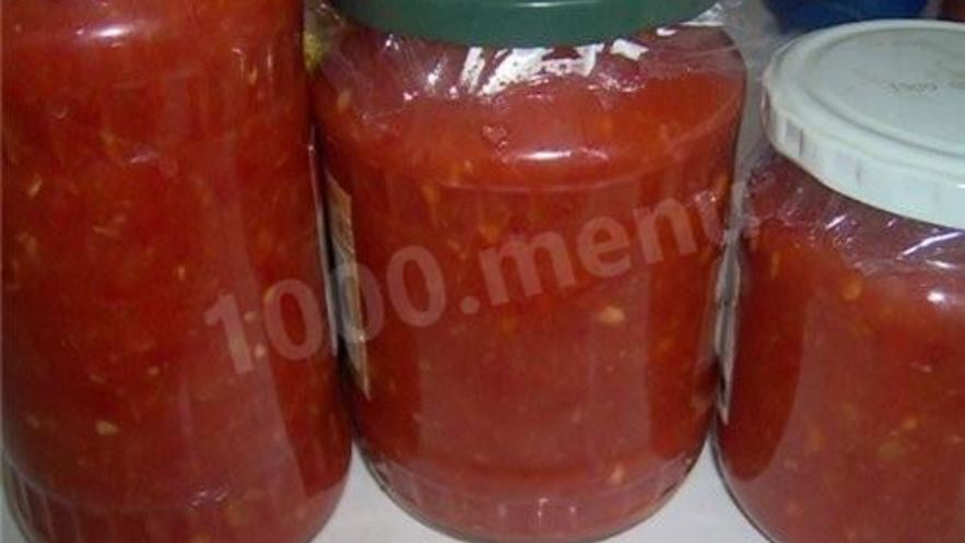 Рецепт аджики из помидоров и болгарского перца