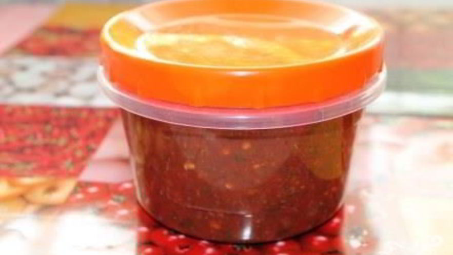 Рецепт аджики из помидоров и перца
