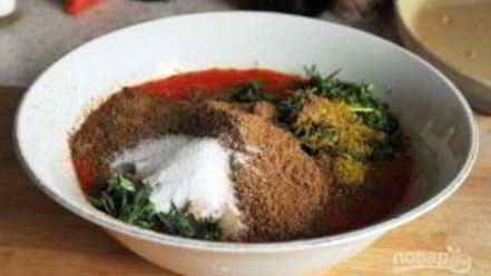 Рецепт аджики из помидоров