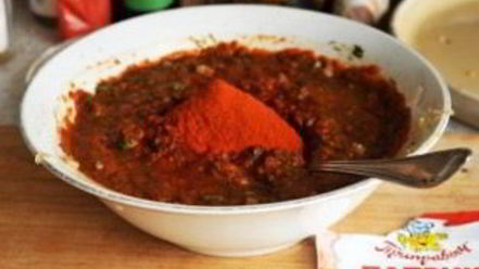 Рецепт аджики из помидоров