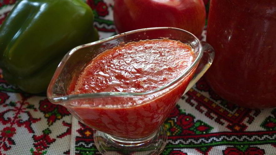 Рецепт аджики из сладкого перца