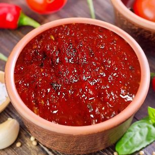 Рецепт Аджики из слив острая