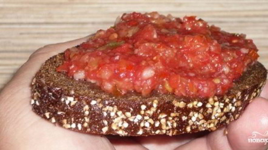 Рецепт аджики из томатов