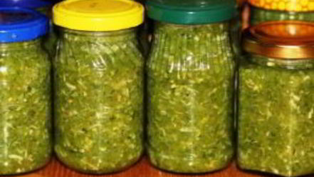 Рецепт аджики из зеленых помидоров на зиму
