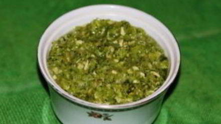 Рецепт аджики из зеленых помидоров на зиму