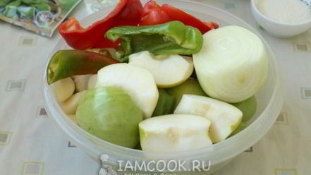 Рецепт аджики из зеленых помидоров