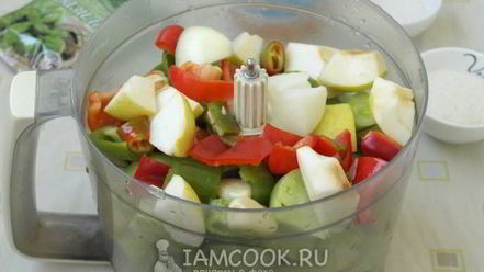 Рецепт аджики из зеленых помидоров