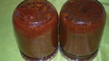 Рецепт аджики на закатку