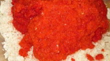 Рецепт аджики с хреном на зиму с варкой