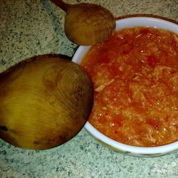 Рецепт Аджики с хреном на зиму