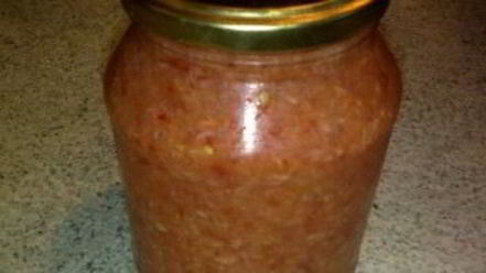 Рецепт аджики с хреном на зиму