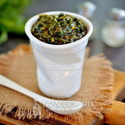 Рецепт Аджики с кинзой