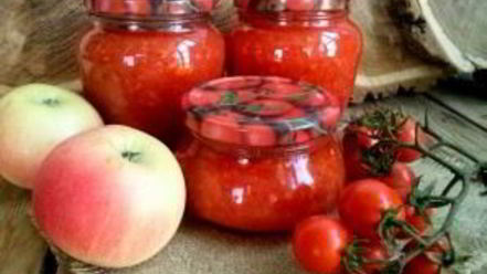 Рецепт аджики с морковкой и яблоками