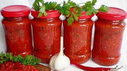 Рецепт Аджики с уксусом
