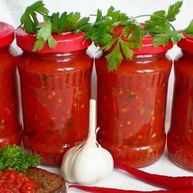 Рецепт Аджики с уксусом