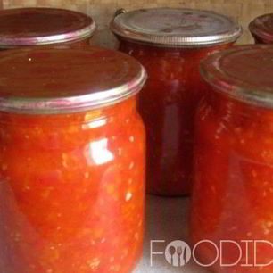 Рецепт Аджики с яблоками