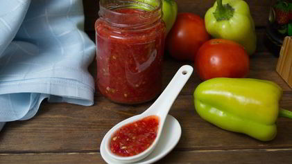 Рецепт Аджики сладкой на зиму