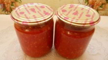 Рецепт аджики сладкой
