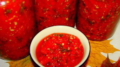 Рецепт Аджики