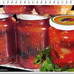 Рецепт Баклажанов в аджике