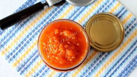 Рецепт классической аджики из кабачков на зиму