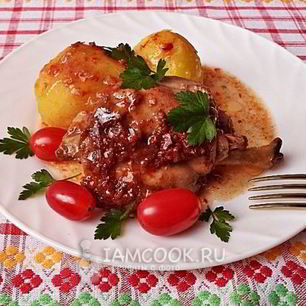 Рецепт Кролика в аджике