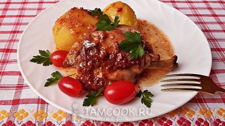 Рецепт кролика в аджике