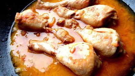 Рецепт куриных ножек в домашней аджике