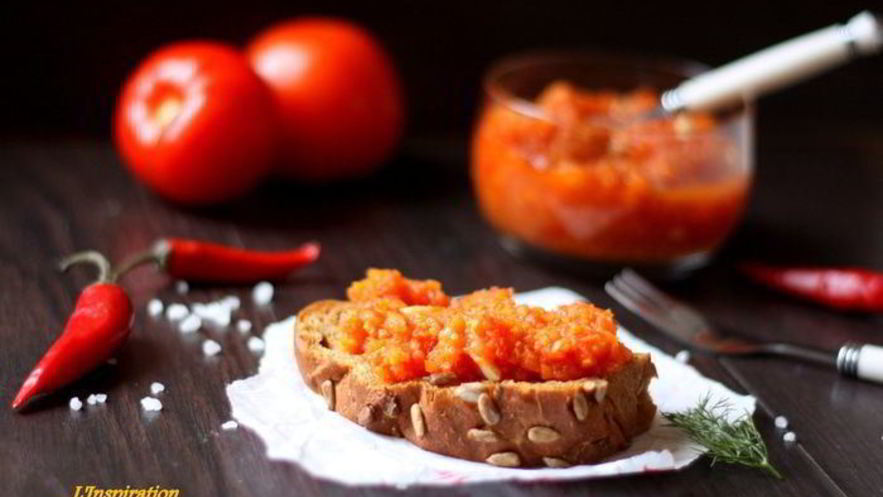 Рецепт маминой аджики