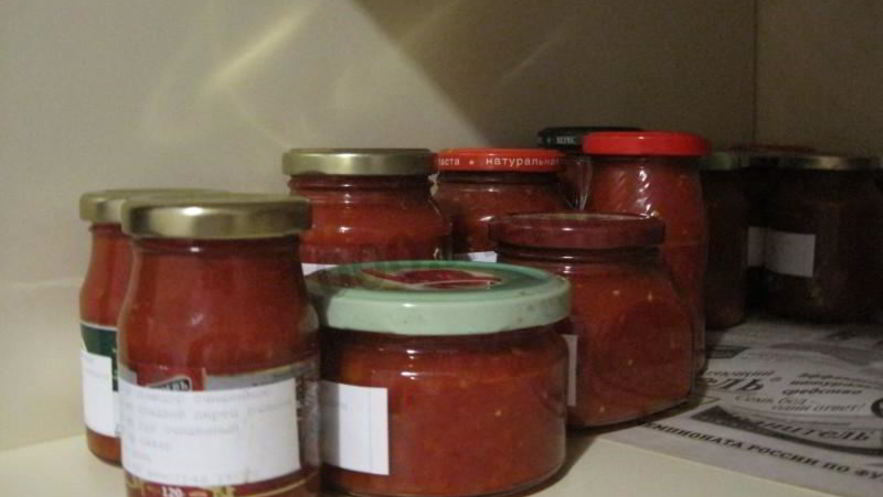 Рецепт математического соуса лечо-аджика