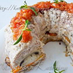 Рецепт Мясной короны с соусом-аджикой