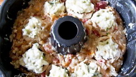 Рецепт мясной короны с соусом-аджикой