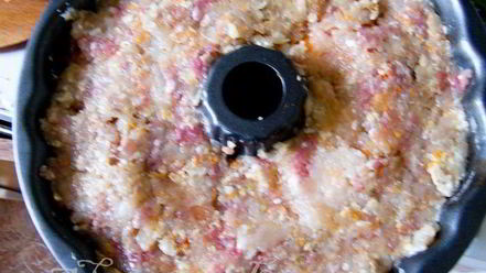 Рецепт мясной короны с соусом-аджикой