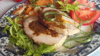 Рецепт Мясной трапезы с аджикой