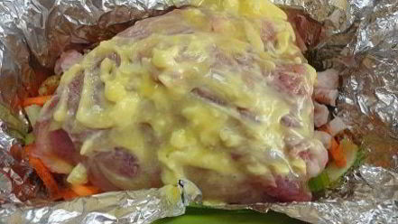 Рецепт мясной трапезы с аджикой