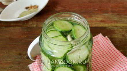 Рецепт огурцов в аджике на зиму