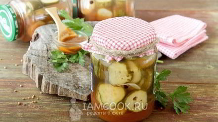 Рецепт огурцов в аджике на зиму