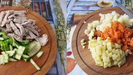 Рецепт таджикского салата гиссар