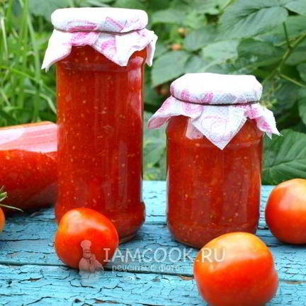 Рецепт Вареной аджики на зиму