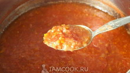 Рецепт вареной аджики на зиму