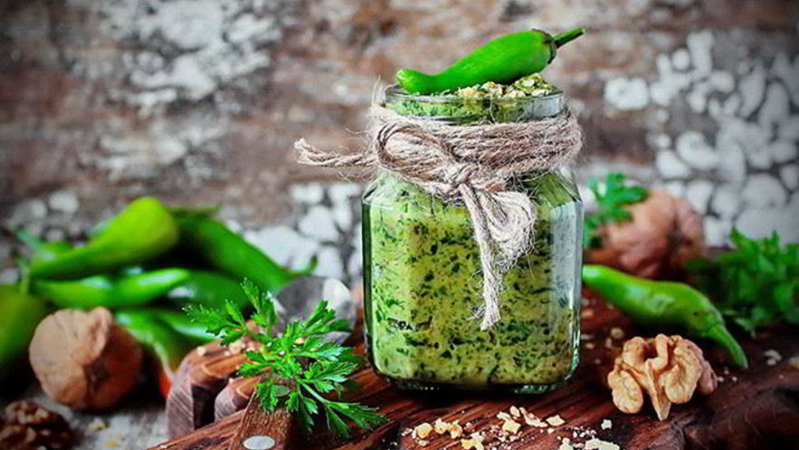 Рецепт зеленой аджики по-абхазски