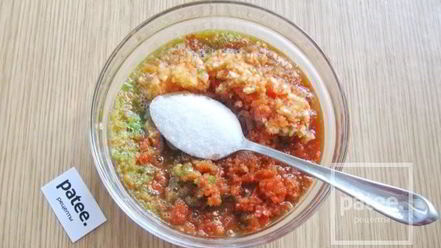 Рецепт баклажанов с перцем болгарским на зиму