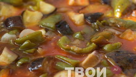 Рецепт баклажанов с перцем на зиму