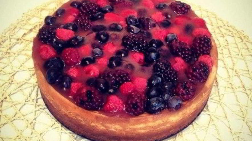 Рецепт чизкейка лесные ягоды