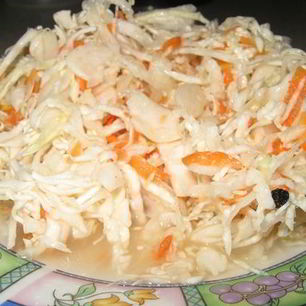 Рецепт Домашней квашеной капусты с морковью