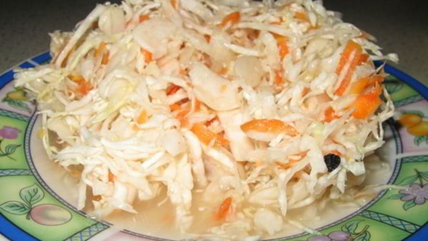 Рецепт домашней квашеной капусты с морковью