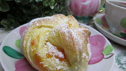 Рецепт булочек с абрикосовым джемом